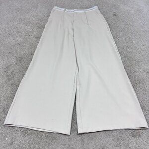 Le Lis Pants Women’s Beige Pockets Size Medium